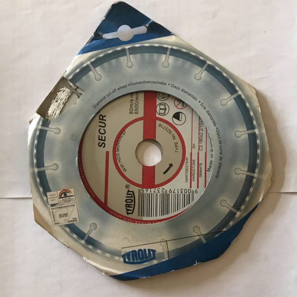 7 inch diamond cutting disc