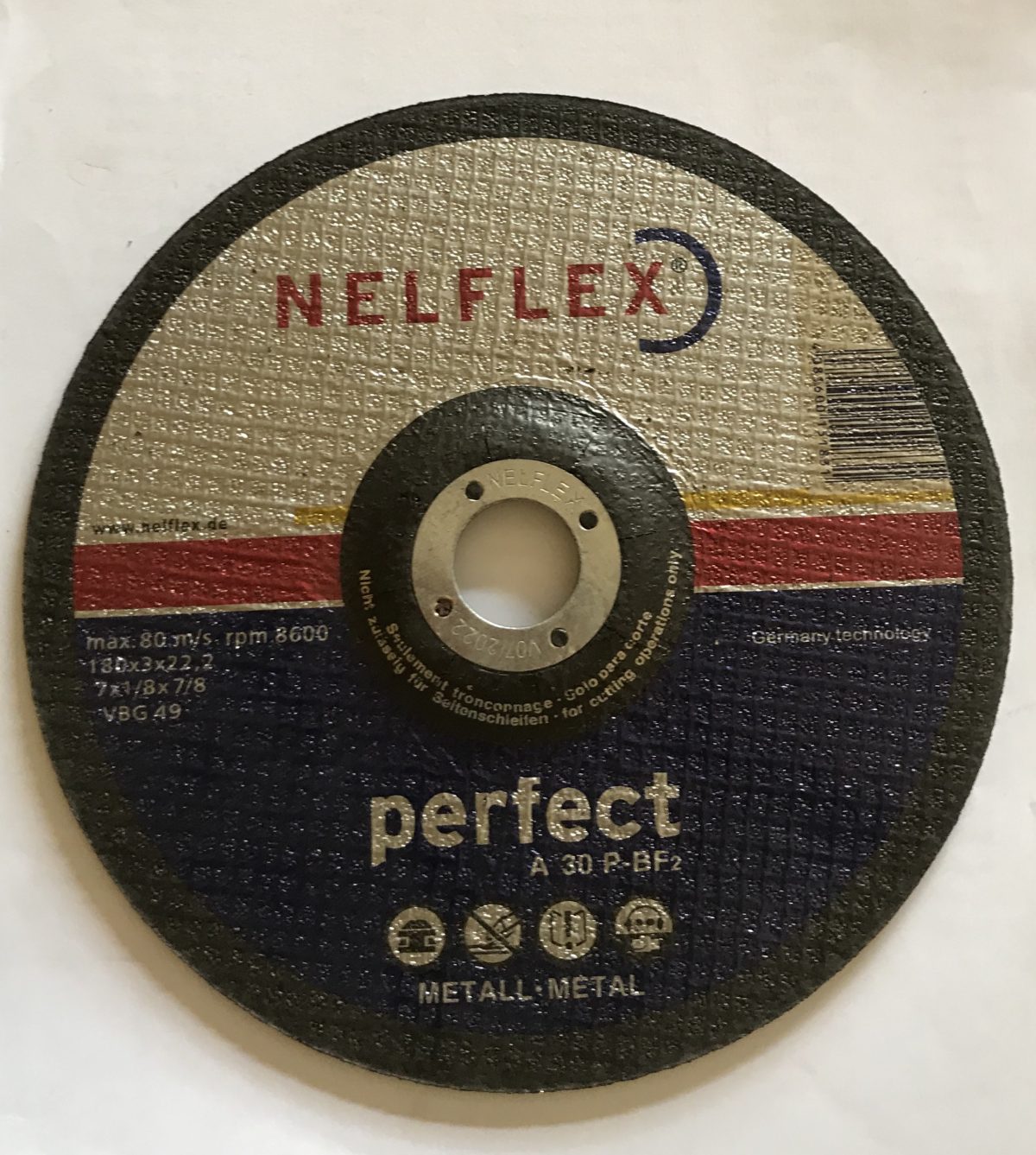 7 Inch Nelflex 3mm Cutting Disc