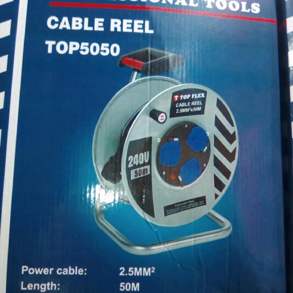 Top Flex Cable Reel 50m
