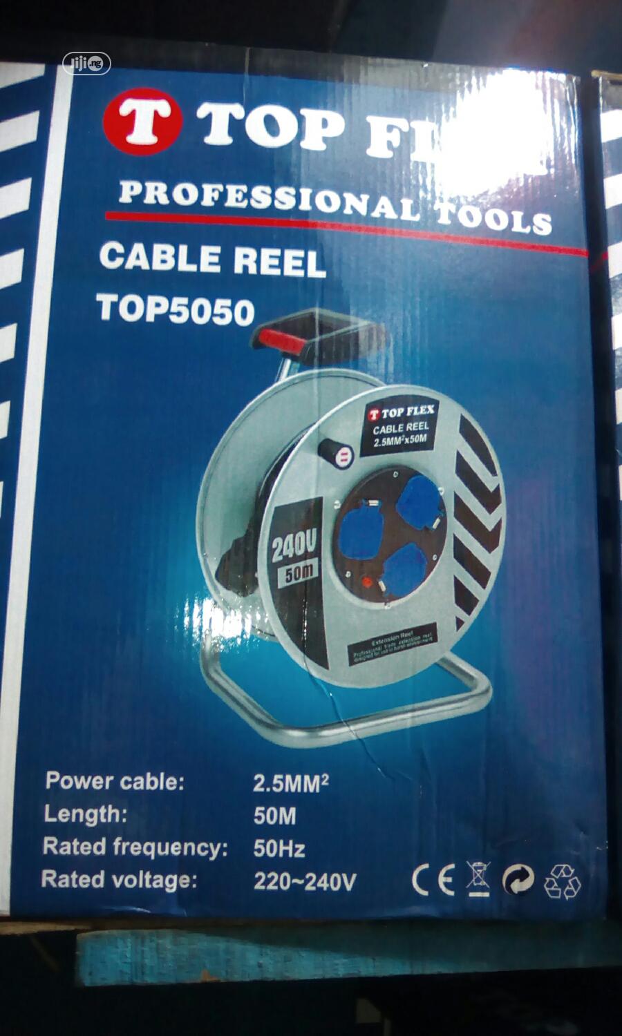 Top Flex Cable Reel 50m
