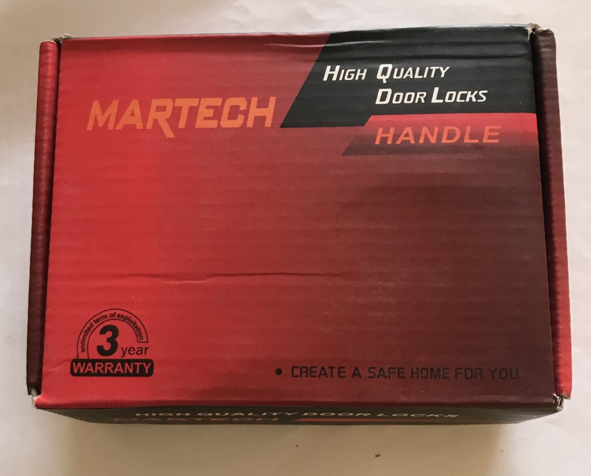 martech flush door lock with handle pack
